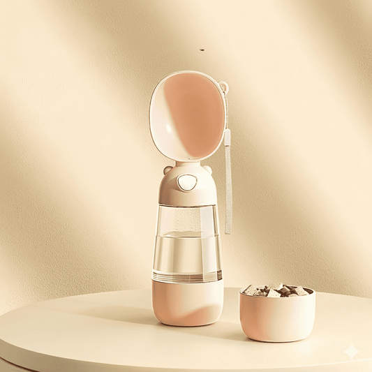 2-in-1 portable water bowl